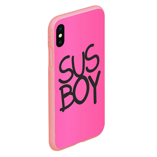 Чехол iPhone XS Max матовый Susboy / 3D-Баблгам – фото 2