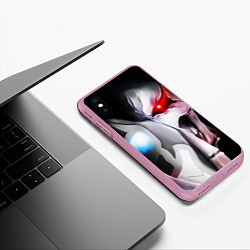 Чехол iPhone XS Max матовый Overlord - Ainz Ooal Gown, цвет: 3D-розовый — фото 2