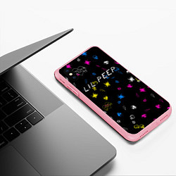 Чехол iPhone XS Max матовый Lil Peep: Legend, цвет: 3D-баблгам — фото 2