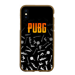 Чехол iPhone XS Max матовый PUBG Master