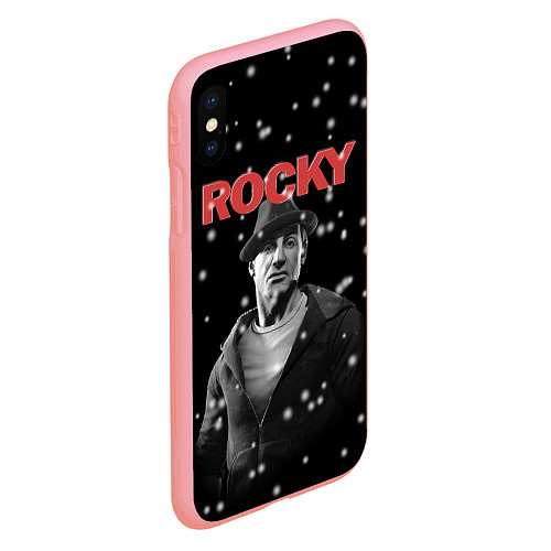 Чехол iPhone XS Max матовый Old Rocky / 3D-Баблгам – фото 2