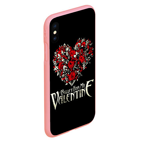 Чехол iPhone XS Max матовый Bullet For My Valentine: Temper Temper / 3D-Баблгам – фото 2