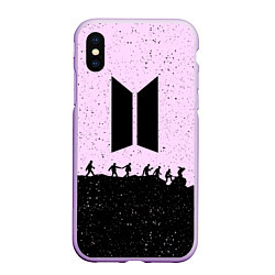 Чехол iPhone XS Max матовый Bangtan Boys