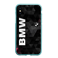 Чехол iPhone XS Max матовый BMW: Polygon
