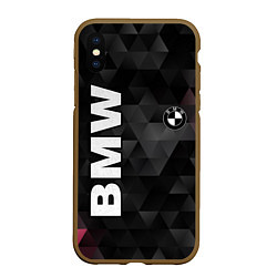 Чехол iPhone XS Max матовый BMW: Polygon