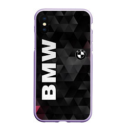Чехол iPhone XS Max матовый BMW: Polygon