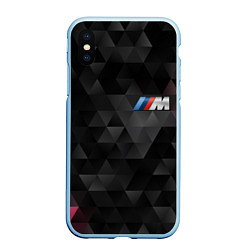 Чехол iPhone XS Max матовый BMW M: Polygon