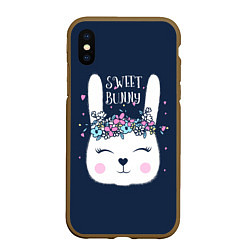 Чехол iPhone XS Max матовый Sweet Bunny