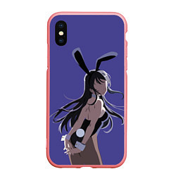 Чехол iPhone XS Max матовый Senpai Girl