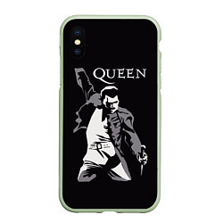 Чехол iPhone XS Max матовый Queen Star