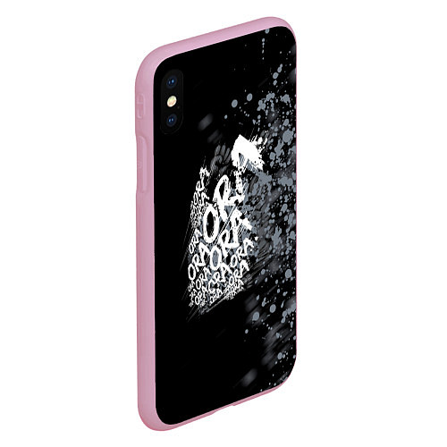 Чехол iPhone XS Max матовый JoJo / 3D-Розовый – фото 2