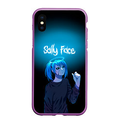 Чехол iPhone XS Max матовый Sally Face