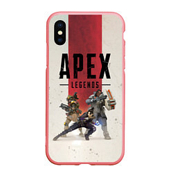Чехол iPhone XS Max матовый Apex Legends