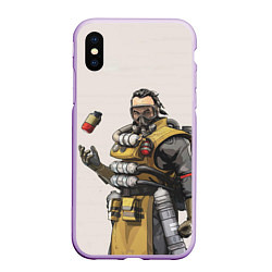 Чехол iPhone XS Max матовый Apex Legends