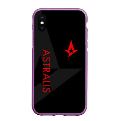Чехол iPhone XS Max матовый Astralis: Dark Style