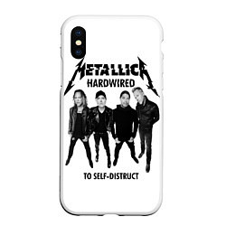 Чехол iPhone XS Max матовый Metallica: Hardwired