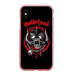 Чехол iPhone XS Max матовый Motorhead Demons, цвет: 3D-баблгам