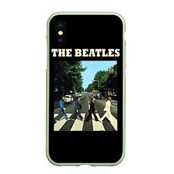 Чехол iPhone XS Max матовый The Beatles: Abbey Road