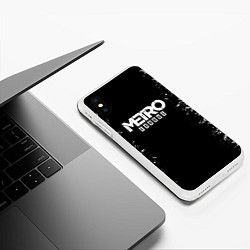 Чехол iPhone XS Max матовый METRO EXODUS, цвет: 3D-белый — фото 2