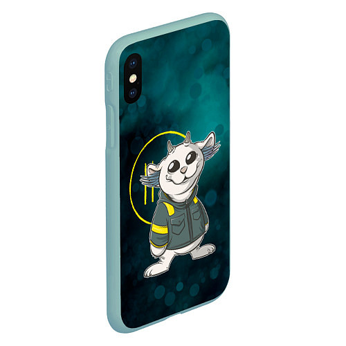 Чехол iPhone XS Max матовый 21 Pilots - Chlorine Ned / 3D-Мятный – фото 2