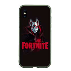 Чехол iPhone XS Max матовый Fortnite