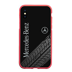 Чехол iPhone XS Max матовый Mercedes AMG: Street Style