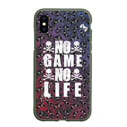 Чехол iPhone XS Max матовый No Game No Life