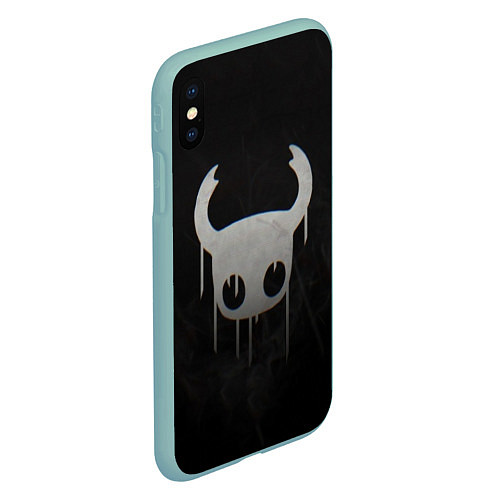 Чехол iPhone XS Max матовый Hollow Knight / 3D-Мятный – фото 2