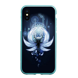 Чехол iPhone XS Max матовый Hollow Knight, цвет: 3D-мятный