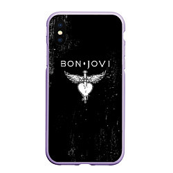 Чехол iPhone XS Max матовый Bon Jovi