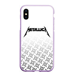 Чехол iPhone XS Max матовый METALLICA