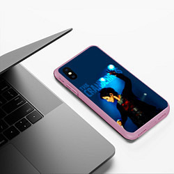 Чехол iPhone XS Max матовый The Cranberries, цвет: 3D-розовый — фото 2