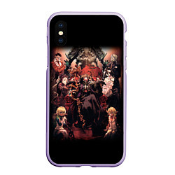Чехол iPhone XS Max матовый Overlord 1