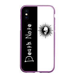 Чехол iPhone XS Max матовый Death Note 1
