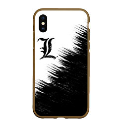 Чехол iPhone XS Max матовый Death Note 5