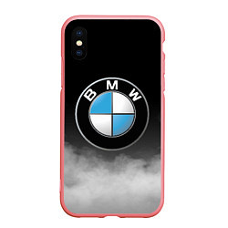 Чехол iPhone XS Max матовый BMW, цвет: 3D-баблгам