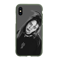 Чехол iPhone XS Max матовый BILLIE EILISH