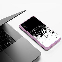 Чехол iPhone XS Max матовый Overlord, цвет: 3D-сиреневый — фото 2