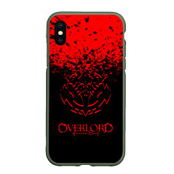 Чехол iPhone XS Max матовый Overlord