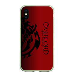 Чехол iPhone XS Max матовый Overlord