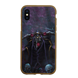 Чехол iPhone XS Max матовый Overlord