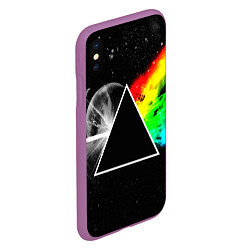 Чехол iPhone XS Max матовый PINK FLOYD, цвет: 3D-фиолетовый — фото 2