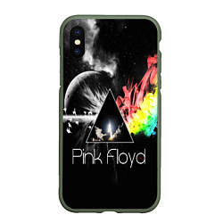 Чехол iPhone XS Max матовый PINK FLOYD