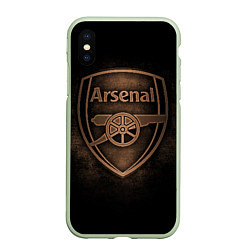 Чехол iPhone XS Max матовый Arsenal