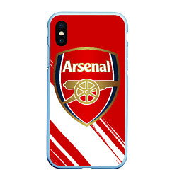 Чехол iPhone XS Max матовый Arsenal