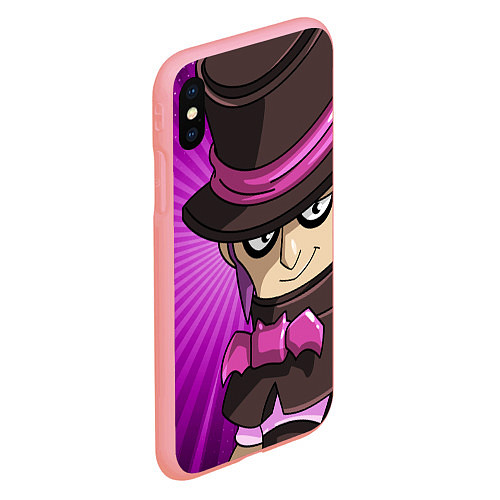 Чехол iPhone XS Max матовый Brawl Stars Mortis1 / 3D-Баблгам – фото 2