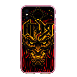 Чехол iPhone XS Max матовый Ария