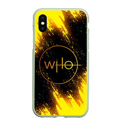 Чехол iPhone XS Max матовый DOCTOR WHO