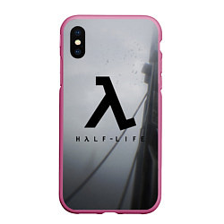 Чехол iPhone XS Max матовый Half Life