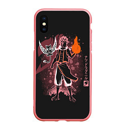 Чехол iPhone XS Max матовый Fairy Tail, цвет: 3D-баблгам